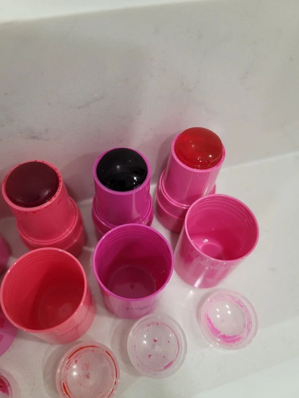 Lot of 5 MILK MAKEUP Cooling Water Jelly Tint Lip + Cheek Blush Stain